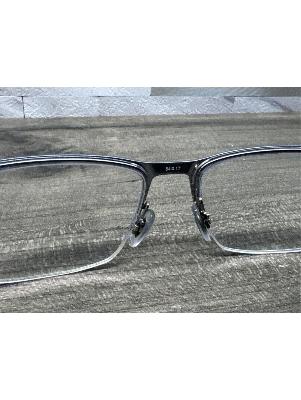 Ray-Ban RB 6335 2947 Eyeglasses Blue Half Rim Metal Frames 54[]17-145